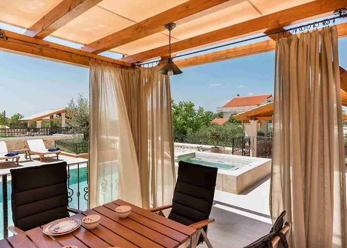 Luxury Finessa 2 With Heated Pool, Jacuzzi And Sauna Villa